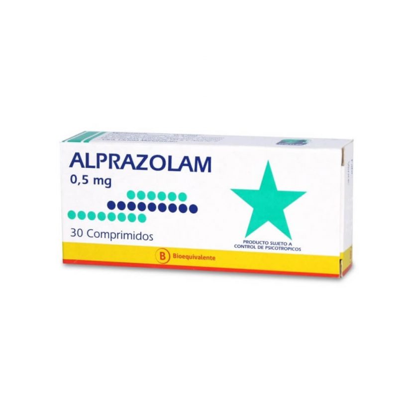 Alprazolam (Mintlab) 0,5mg 30 Comp. – Farmatotal